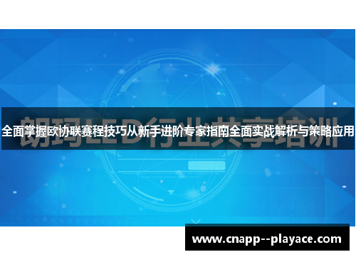 全面掌握欧协联赛程技巧从新手进阶专家指南全面实战解析与策略应用